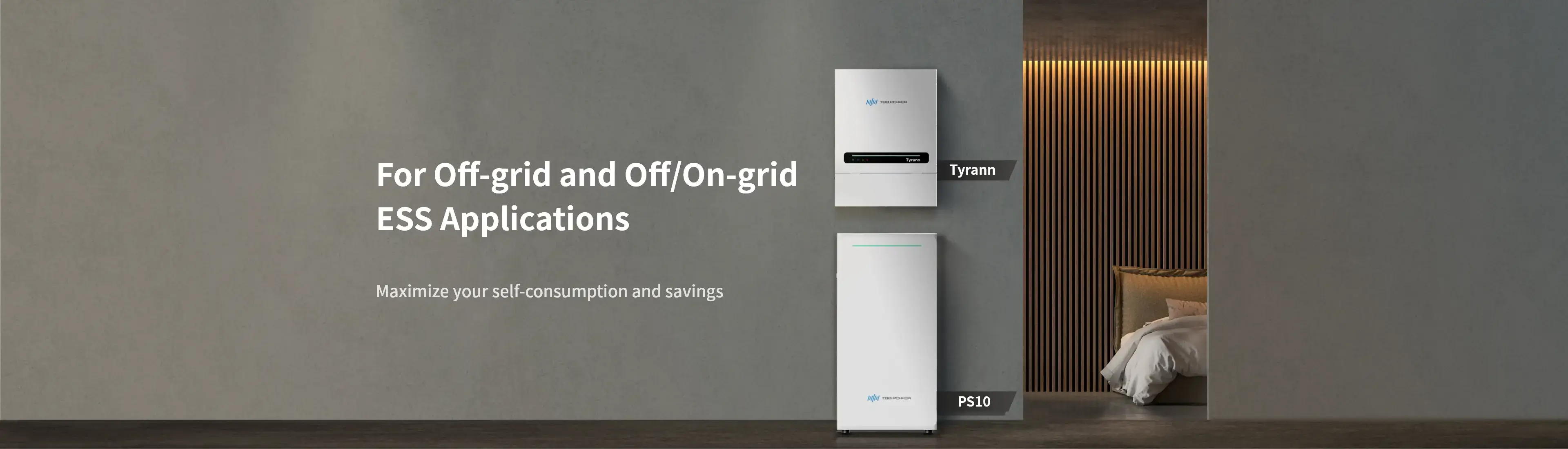 Tyrann inverter charger for off-grid and ess applications