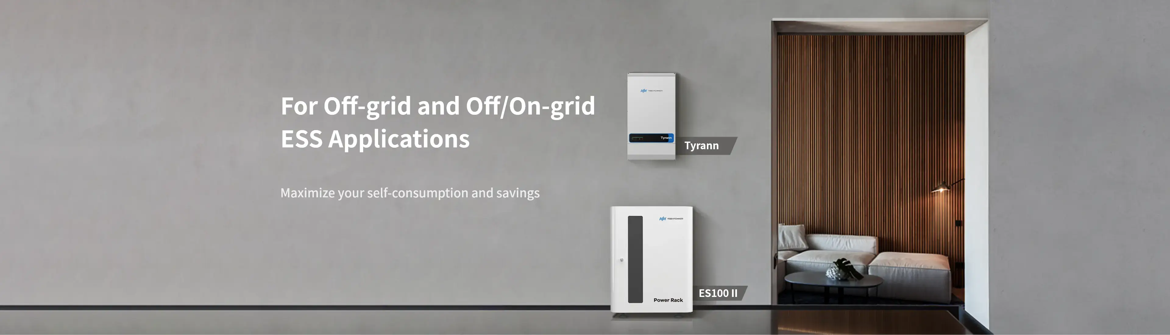 ES100 II lithium iron phosphate battery for off-grid and ess applications