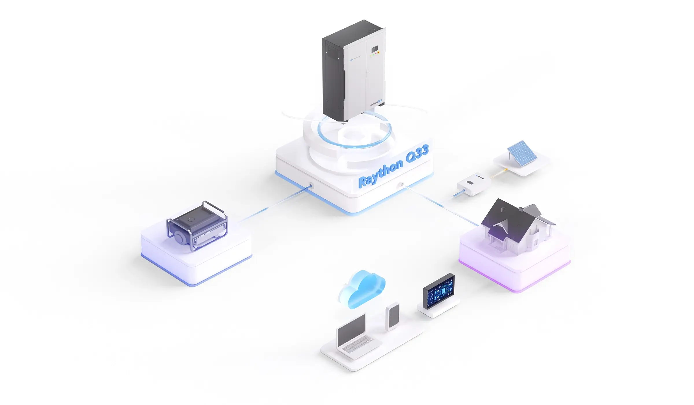 Raython Q33 all-in-one ess for mini-grid system