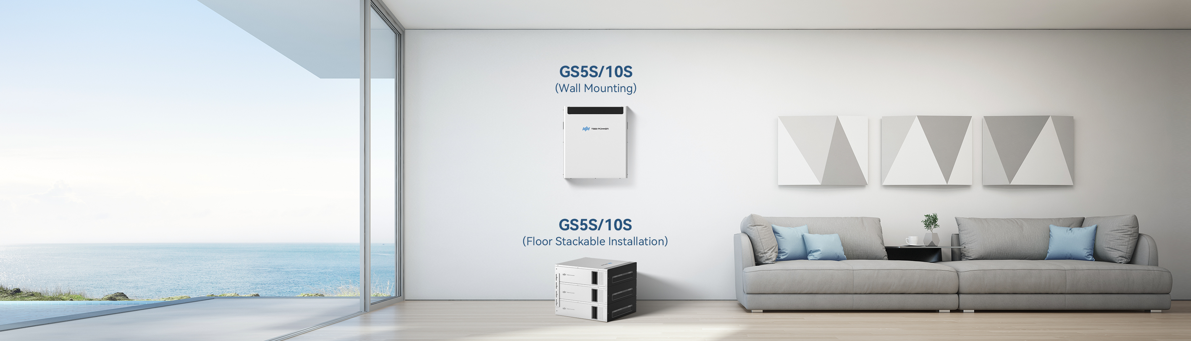 GS5S&10S lithium iron phosphate battery for off-grid and ess applications